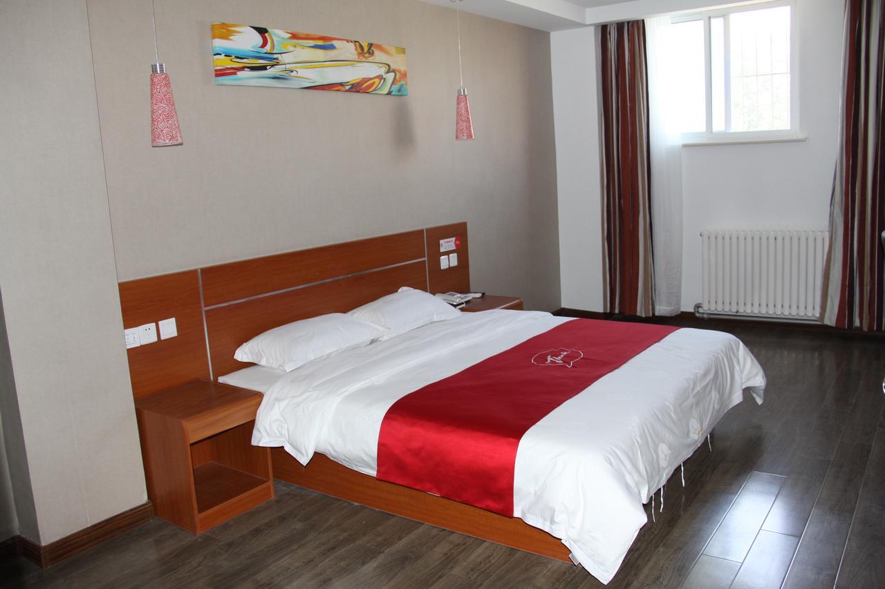 Thank Inn Chain Hotel Shandong Liaocheng Economic Development Zone Jiuhe Community Εξωτερικό φωτογραφία